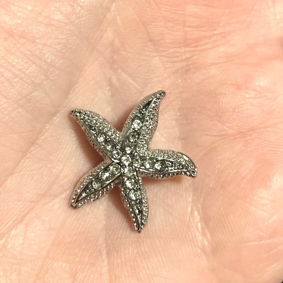 Handmade Ocean Life Earring Necklace and Brooch Combo Lot Mermaid Starfish - Picture 5 of 5